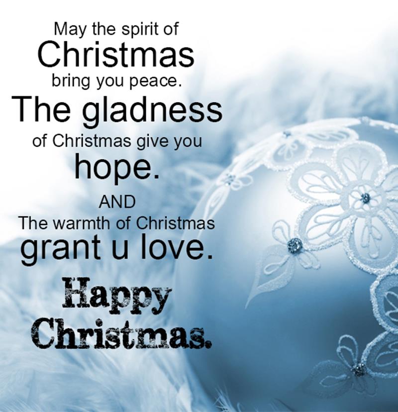 Merry Christmas Quotes for Cards, Sayings for Friends and 
