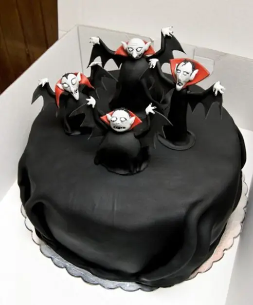 dark black cake for boys