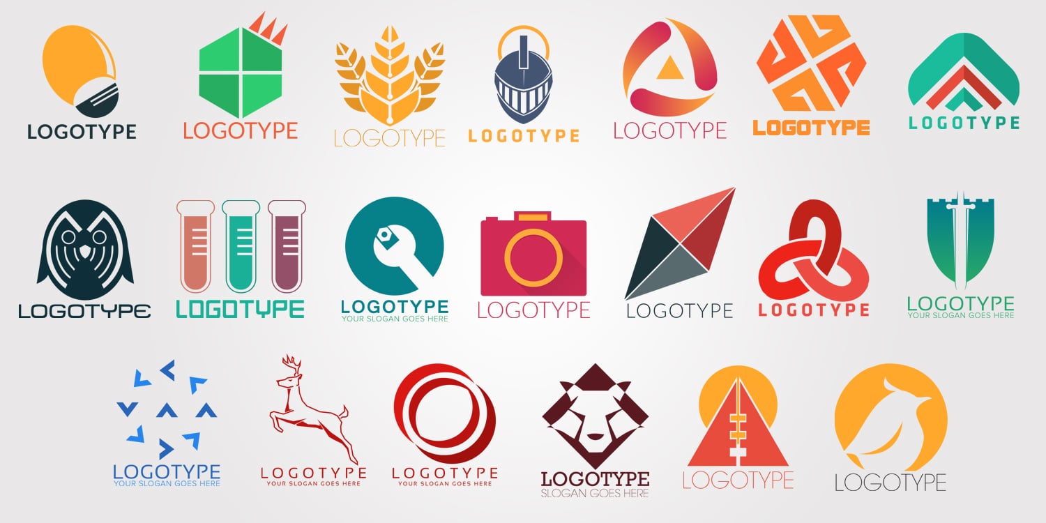 Free Company logos download in PSD