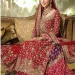 Bridal Gharara for Barat dresses