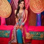 Colorful mehndi dresses designs 2015 for bridals