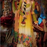 Mehndi function wedding dresses 2015 trends
