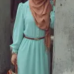 arabic hijab and baya match colors collection 2016