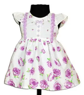 comfortable cotton frocks for kids 2015