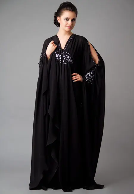 fancy style abaya 2015