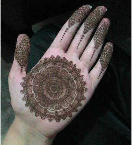 modern mehndi designs for girls