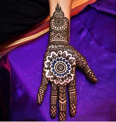 round henna designs for hands