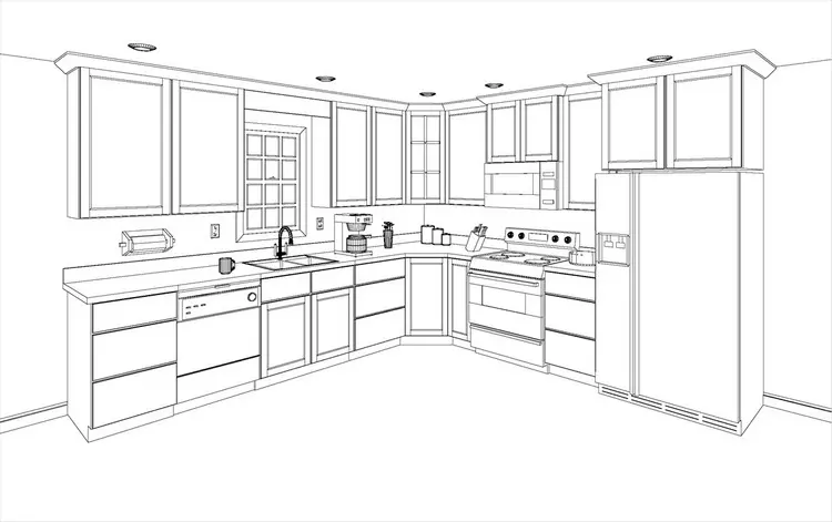 Small Kitchen Designs layout